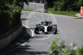 World © Octane Photographic Ltd. Formula 1 – Canadian GP - Practice 1. Mercedes AMG Petronas Motorsport AMG F1 W09 EQ Power+ - Valtteri Bottas. Circuit Gilles Villeneuve, Montreal, Canada. Friday 8th June 2018.