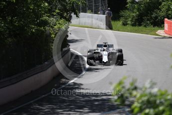 World © Octane Photographic Ltd. Formula 1 – Canadian GP - Practice 1. Williams Martini Racing FW41 – Lance Stroll. Circuit Gilles Villeneuve, Montreal, Canada. Friday 8th June 2018.