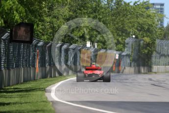 World © Octane Photographic Ltd. Formula 1 – Canadian GP - Practice 1. Scuderia Ferrari SF71-H – Sebastian Vettel. Circuit Gilles Villeneuve, Montreal, Canada. Friday 8th June 2018.