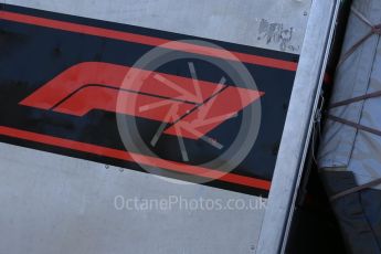 World © Octane Photographic Ltd. Formula 1 – Canadian GP - Practice 1. Formula 1 logo. Circuit Gilles Villeneuve, Montreal, Canada. Friday 8th June 2018.