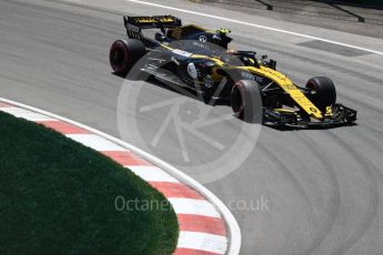 World © Octane Photographic Ltd. Formula 1 – Canadian GP - Practice 2. Renault Sport F1 Team RS18 – Carlos Sainz. Circuit Gilles Villeneuve, Montreal, Canada. Friday 8th June 2018.