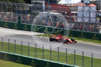 World © Octane Photographic Ltd. Formula 1 – Canadian GP - Practice 2. Scuderia Ferrari SF71-H – Kimi Raikkonen. Circuit Gilles Villeneuve, Montreal, Canada. Friday 8th June 2018.