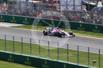 World © Octane Photographic Ltd. Formula 1 – Canadian GP - Practice 2. Sahara Force India VJM11 - Esteban Ocon. Circuit Gilles Villeneuve, Montreal, Canada. Friday 8th June 2018.