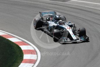 World © Octane Photographic Ltd. Formula 1 – Canadian GP - Practice 2. Mercedes AMG Petronas Motorsport AMG F1 W09 EQ Power+ - Lewis Hamilton. Circuit Gilles Villeneuve, Montreal, Canada. Friday 8th June 2018.