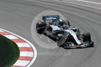 World © Octane Photographic Ltd. Formula 1 – Canadian GP - Practice 2. Mercedes AMG Petronas Motorsport AMG F1 W09 EQ Power+ - Valtteri Bottas. Circuit Gilles Villeneuve, Montreal, Canada. Friday 8th June 2018.