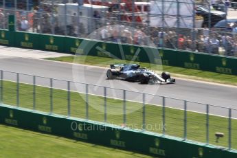 World © Octane Photographic Ltd. Formula 1 – Canadian GP - Practice 2. Mercedes AMG Petronas Motorsport AMG F1 W09 EQ Power+ - Valtteri Bottas. Circuit Gilles Villeneuve, Montreal, Canada. Friday 8th June 2018.