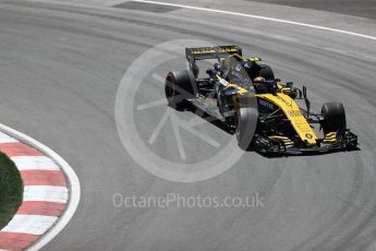 World © Octane Photographic Ltd. Formula 1 – Canadian GP - Practice 2. Renault Sport F1 Team RS18 – Carlos Sainz. Circuit Gilles Villeneuve, Montreal, Canada. Friday 8th June 2018.