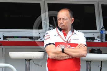 World © Octane Photographic Ltd. Formula 1 - Canadian GP - Practice 3. Frederic Vasseur – Team Principal and CEO of Sauber Motorsport AG. Circuit Gilles Villeneuve, Montreal, Canada. Saturday 9th June 2018.