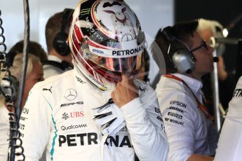 World © Octane Photographic Ltd. Formula 1 – Canadian GP - Practice 3. Mercedes AMG Petronas Motorsport AMG F1 W09 EQ Power+ - Lewis Hamilton. Circuit Gilles Villeneuve, Montreal, Canada. Saturday 9th June 2018.