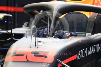 World © Octane Photographic Ltd. Formula 1 – Canadian GP - Practice 3. Aston Martin Red Bull Racing TAG Heuer RB14 – Max Verstappen. Circuit Gilles Villeneuve, Montreal, Canada. Saturday 9th June 2018.