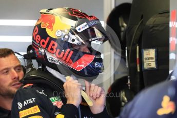 World © Octane Photographic Ltd. Formula 1 – Canadian GP - Practice 3. Aston Martin Red Bull Racing TAG Heuer RB14 – Max Verstappen. Circuit Gilles Villeneuve, Montreal, Canada. Saturday 9th June 2018.