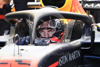 World © Octane Photographic Ltd. Formula 1 – Canadian GP - Practice 3. Aston Martin Red Bull Racing TAG Heuer RB14 – Max Verstappen. Circuit Gilles Villeneuve, Montreal, Canada. Saturday 9th June 2018.