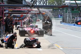 World © Octane Photographic Ltd. Formula 1 – Canadian GP - Practice 3. Sahara Force India VJM11 - Sergio Perez. Circuit Gilles Villeneuve, Montreal, Canada. Saturday 9th June 2018.