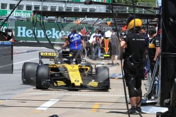 World © Octane Photographic Ltd. Formula 1 – Canadian GP - Practice 3. Renault Sport F1 Team RS18 – Nico Hulkenberg. Circuit Gilles Villeneuve, Montreal, Canada. Saturday 9th June 2018.