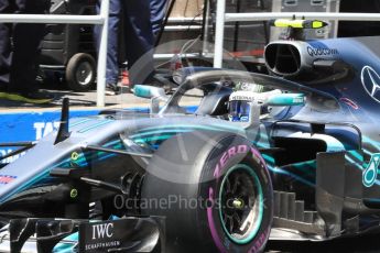 World © Octane Photographic Ltd. Formula 1 – Canadian GP - Practice 3. Mercedes AMG Petronas Motorsport AMG F1 W09 EQ Power+ - Valtteri Bottas. Circuit Gilles Villeneuve, Montreal, Canada. Saturday 9th June 2018.