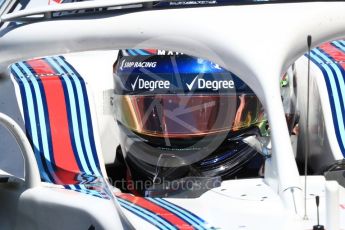 World © Octane Photographic Ltd. Formula 1 – Canadian GP - Practice 3. Williams Martini Racing FW41 – Sergey Sirotkin. Circuit Gilles Villeneuve, Montreal, Canada. Saturday 9th June 2018.