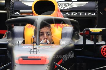 World © Octane Photographic Ltd. Formula 1 – Canadian GP - Practice 3. Aston Martin Red Bull Racing TAG Heuer RB14 – Daniel Ricciardo. Circuit Gilles Villeneuve, Montreal, Canada. Saturday 9th June 2018.