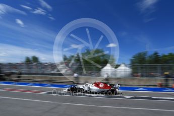 World © Octane Photographic Ltd. Formula 1 – Canadian GP - Practice 3. Alfa Romeo Sauber F1 Team C37 – Charles Leclerc. Circuit Gilles Villeneuve, Montreal, Canada. Saturday 9th June 2018.