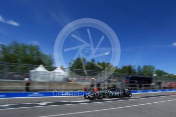 World © Octane Photographic Ltd. Formula 1 – Canadian GP - Practice 3. Mercedes AMG Petronas Motorsport AMG F1 W09 EQ Power+ - Lewis Hamilton. Circuit Gilles Villeneuve, Montreal, Canada. Saturday 9th June 2018.