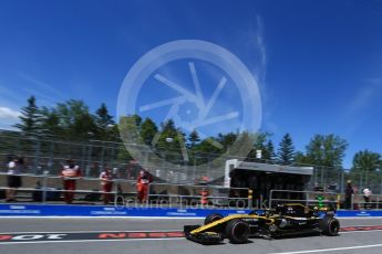 World © Octane Photographic Ltd. Formula 1 – Canadian GP - Practice 3. Renault Sport F1 Team RS18 – Nico Hulkenberg. Circuit Gilles Villeneuve, Montreal, Canada. Saturday 9th June 2018.