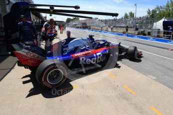 World © Octane Photographic Ltd. Formula 1 – Canadian GP - Practice 3. Scuderia Toro Rosso STR13 – Brendon Hartley. Circuit Gilles Villeneuve, Montreal, Canada. Saturday 9th June 2018.