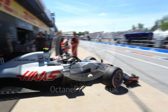 World © Octane Photographic Ltd. Formula 1 – Canadian GP - Practice 3. Haas F1 Team VF-18 – Kevin Magnussen. Circuit Gilles Villeneuve, Montreal, Canada. Saturday 9th June 2018.