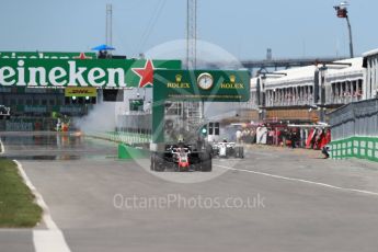 World © Octane Photographic Ltd. Formula 1 – Canadian GP - Quailfying. Haas F1 Team VF-18 – Kevin Magnussen. Circuit Gilles Villeneuve, Montreal, Canada. Saturday 9th June 2018.