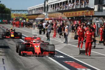 World © Octane Photographic Ltd. Formula 1 – Canadian GP - Qualifying. Scuderia Ferrari SF71-H – Sebastian Vettel. Circuit Gilles Villeneuve, Montreal, Canada. Saturday 9th June 2018.