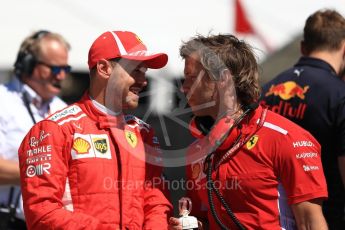 World © Octane Photographic Ltd. Formula 1 – Canadian GP - Quailfying. Scuderia Ferrari SF71-H – Sebastian Vettel. Circuit Gilles Villeneuve, Montreal, Canada. Saturday 9th June 2018.