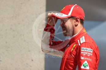 World © Octane Photographic Ltd. Formula 1 – Canadian GP - Quailfying. Scuderia Ferrari SF71-H – Sebastian Vettel. Circuit Gilles Villeneuve, Montreal, Canada. Saturday 9th June 2018.