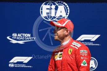 World © Octane Photographic Ltd. Formula 1 – Canadian GP - Quailfying. Scuderia Ferrari SF71-H – Sebastian Vettel. Circuit Gilles Villeneuve, Montreal, Canada. Saturday 9th June 2018.