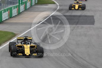 World © Octane Photographic Ltd. Formula 1 – Canadian GP - Race. Renault Sport F1 Team RS18 – Nico Hulkenberg. Circuit Gilles Villeneuve, Montreal, Canada. Sunday 10th June 2018.