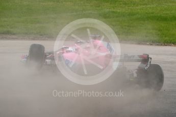 World © Octane Photographic Ltd. Formula 1 – Canadian GP - Race. Sahara Force India VJM11 - Sergio Perez. Circuit Gilles Villeneuve, Montreal, Canada. Sunday 10th June 2018.