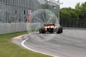 World © Octane Photographic Ltd. Formula 1 – Canadian GP - Race. McLaren MCL33 – Fernando Alonso. Circuit Gilles Villeneuve, Montreal, Canada. Sunday 10th June 2018.