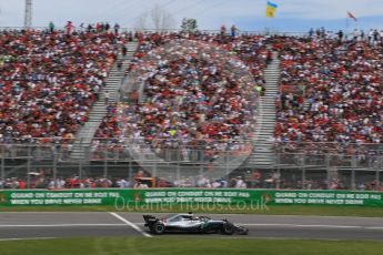 World © Octane Photographic Ltd. Formula 1 – Canadian GP - Race. Mercedes AMG Petronas Motorsport AMG F1 W09 EQ Power+ - Lewis Hamilton. Circuit Gilles Villeneuve, Montreal, Canada. Sunday 10th June 2018.