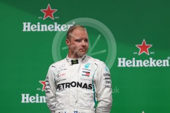 World © Octane Photographic Ltd. Formula 1 – Canadian GP - Race Podium. Mercedes AMG Petronas Motorsport AMG F1 W09 EQ Power+ - Valtteri Bottas. Circuit Gilles Villeneuve, Montreal, Canada. Sunday 10th June 2018.