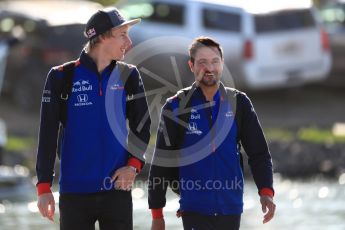 World © Octane Photographic Ltd. Formula 1 – Canadian GP - Paddock. Scuderia Toro Rosso STR13 – Brendon Hartley. Circuit Gilles Villeneuve, Montreal, Canada. Friday 8th June 2018.