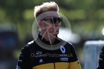 World © Octane Photographic Ltd. Formula 1 – Canadian GP - Paddock. Renault Sport F1 Team RS18 – Nico Hulkenberg. Circuit Gilles Villeneuve, Montreal, Canada. Friday 8th June 2018.