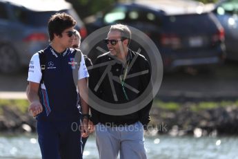 World © Octane Photographic Ltd. Formula 1 – Canadian GP - Paddock. Williams Martini Racing FW41 – Lance Stroll. Circuit Gilles Villeneuve, Montreal, Canada. Friday 8th June 2018.