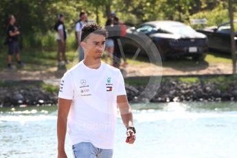 World © Octane Photographic Ltd. Formula 1 - Canadian GP – Paddock. Pascal Wehrlein. Circuit Gilles Villeneuve, Montreal, Canada. Saturday 9th June 2018.