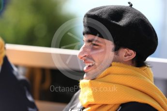 World © Octane Photographic Ltd. Formula 1 – Canadian GP - Paddock. Renault Sport F1 Team RS18 – Carlos Sainz. Circuit Gilles Villeneuve, Montreal, Canada. Sunday 10th June 2018.