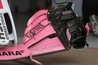 World © Octane Photographic Ltd. Formula 1 – Canadian GP - Thursday Pit Lane. Sahara Force India VJM11. Circuit Gilles Villeneuve, Montreal, Canada. Thursday 7th June 2018.