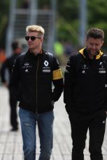 World © Octane Photographic Ltd. Formula 1 – Canadian GP - Paddock. Renault Sport F1 Team RS18 – Nico Hulkenberg. Circuit Gilles Villeneuve, Montreal, Canada. Thursday 7th June 2018.