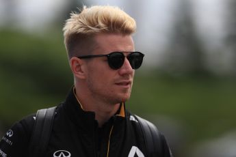 World © Octane Photographic Ltd. Formula 1 – Canadian GP - Paddock. Renault Sport F1 Team RS18 – Nico Hulkenberg. Circuit Gilles Villeneuve, Montreal, Canada. Thursday 7th June 2018.