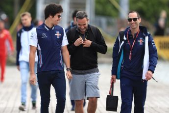 World © Octane Photographic Ltd. Formula 1 – Canadian GP - Paddock. Williams Martini Racing FW41 – Lance Stroll. Circuit Gilles Villeneuve, Montreal, Canada. Thursday 7th June 2018.