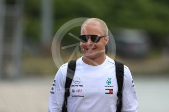 World © Octane Photographic Ltd. Formula 1 – Canadian GP - Paddock. Mercedes AMG Petronas Motorsport AMG F1 W09 EQ Power+ - Valtteri Bottas. Circuit Gilles Villeneuve, Montreal, Canada. Thursday 7th June 2018.