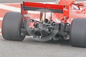 World © Octane Photographic Ltd. Formula 1 – Winter Test 1. Scuderia Ferrari SF71-H – Kimi Raikkonen, Circuit de Barcelona-Catalunya, Spain. Monday 26th February 2018.