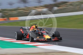 World © Octane Photographic Ltd. Formula 1 – Winter Test 1. Aston Martin Red Bull Racing TAG Heuer RB14 – Daniel Ricciardo. Circuit de Barcelona-Catalunya, Spain. Monday 26th February 2018.