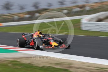 World © Octane Photographic Ltd. Formula 1 – Winter Test 1. Aston Martin Red Bull Racing TAG Heuer RB14 – Daniel Ricciardo. Circuit de Barcelona-Catalunya, Spain. Monday 26th February 2018.
