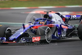 World © Octane Photographic Ltd. Formula 1 – Winter Test 1. Scuderia Toro Rosso STR13 – Brendon Hartley. Circuit de Barcelona-Catalunya, Spain. Monday 26th February 2018.